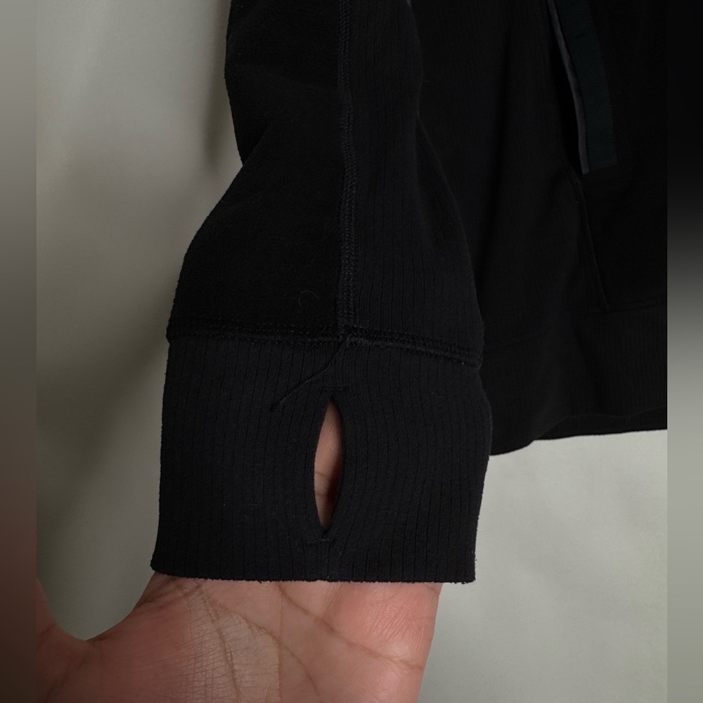 Lululemon Post Chaturanga Pullover Black size 4 - Picture 7 of 12